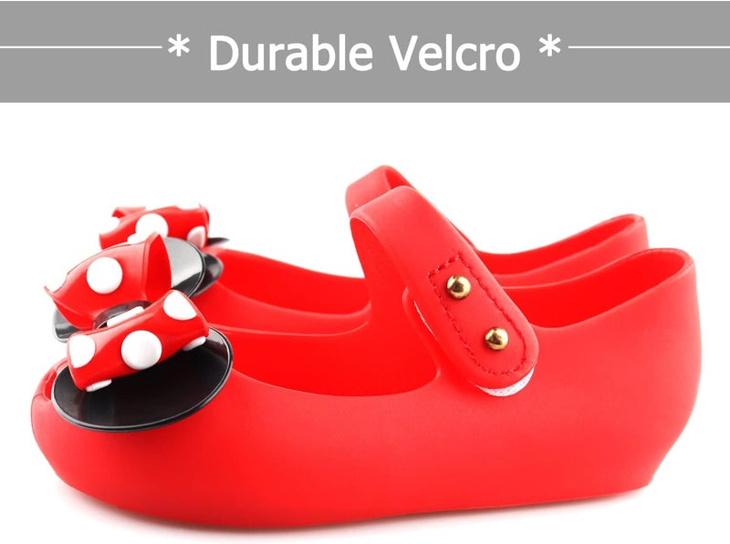 Amtido Mary Jane Dance Party Cosplay Shoes Girls Sweet Dot Bow Princess Birthday Sandals for Little Girls - Image 2